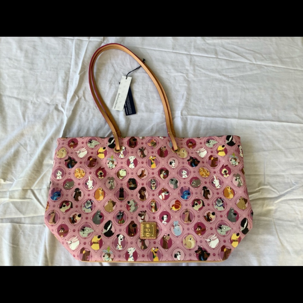 Dooney & Bourke Disney 2018 pink dog tote BNWT